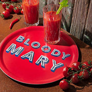 bloody mary gift wooden red tray