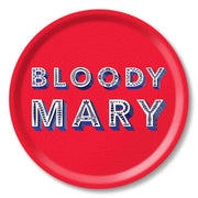 bloody mary round serving tray