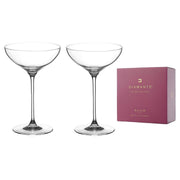coupe glasses champagne saucers 