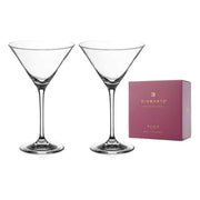 crystal martini glasses