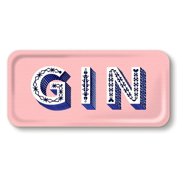 gin serving tray