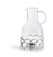 Mulled Wine Jug With Silver Warmer