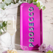 prosecco gift orchid tray